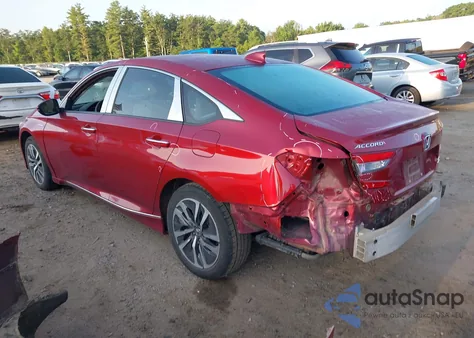 2018 Honda Accord Hybrid Touring from USA, damaged, VIN 1HGCV3F97JA006610